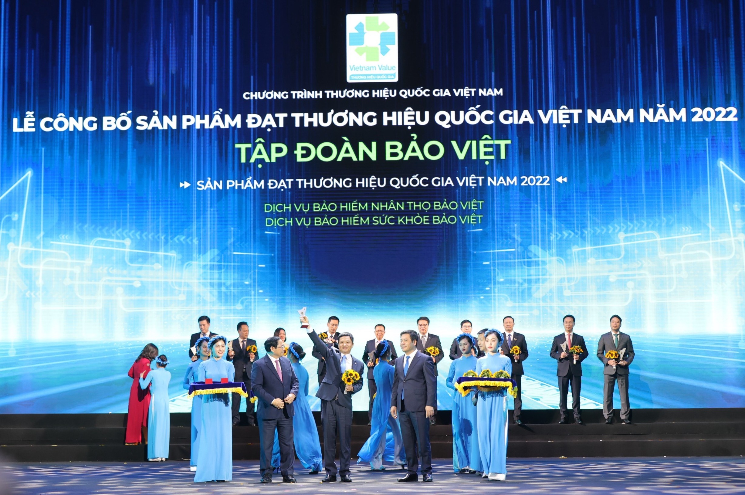 Bảo Việt- Thương hiệu bảo hiểm duy nhất được vinh danh Thương hiệu quốc gia (Vietnam Value)